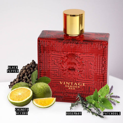 Vintage Heroes Red Perfume for Men 100ml