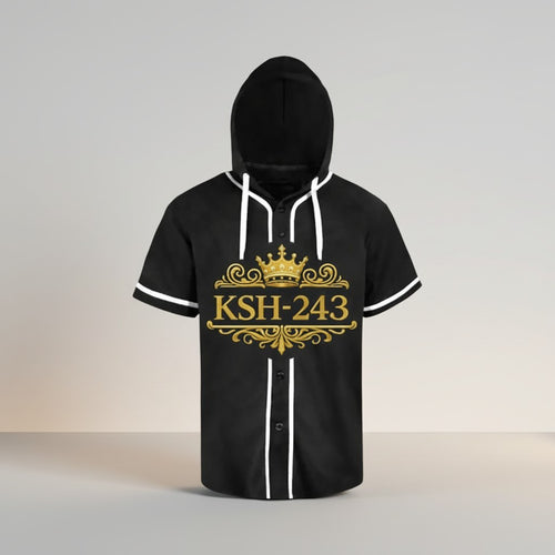 KSH-243 Hooded Baseball Jersey