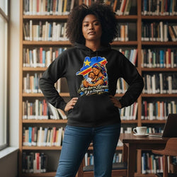 Maman Ya Congo/Long sleeve Hooded Sweatshirt