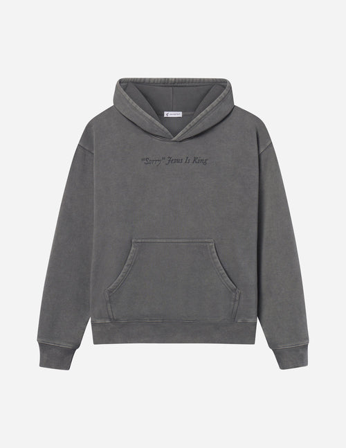 Not Sorry Jesus Is King Unisex Hoodie