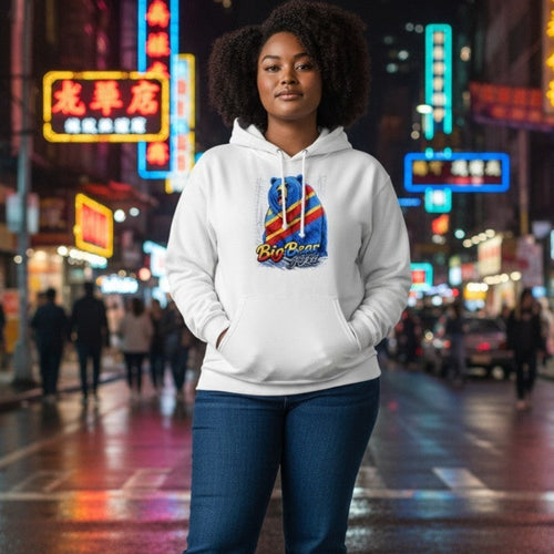Congo Strong Big Bear/Hooded Sweatshirt