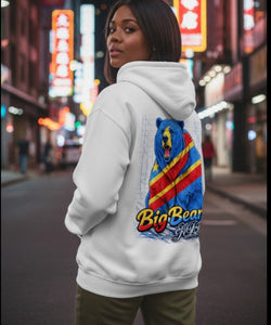 Congo Strong Big Bear/Hooded Sweatshirt