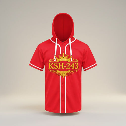 KSH-243 Hooded Baseball Jersey