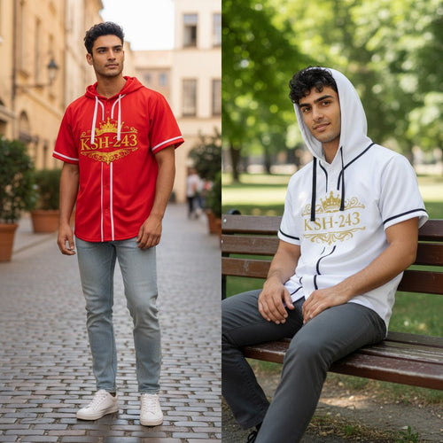 KSH-243 Hooded Baseball Jersey