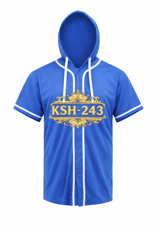KSH-243 Hooded Baseball Jersey