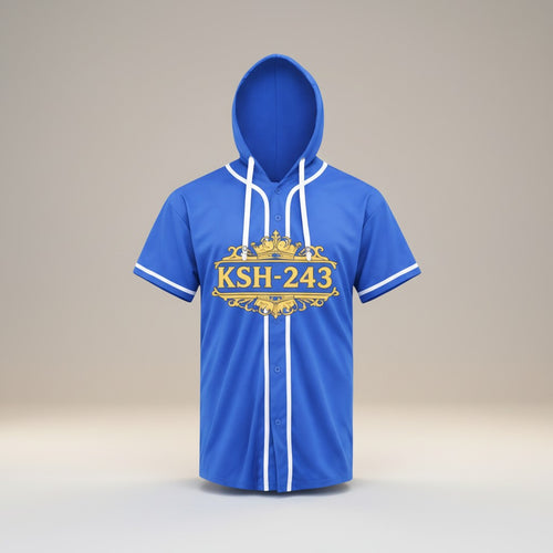 KSH-243 Hooded Baseball Jersey