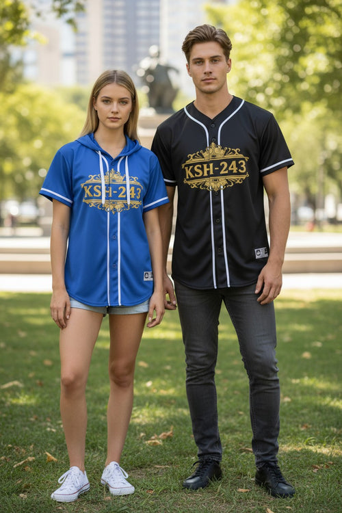 KSH-243 Hooded Baseball Jersey
