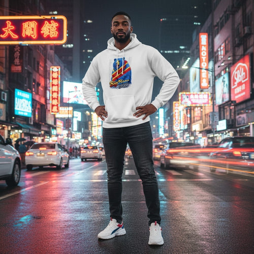 Congo Strong Big Bear/Hooded Sweatshirt