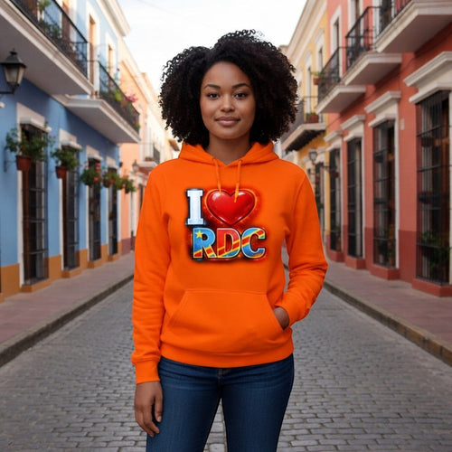 I love R.D. CONGO/Hoodie Sweatshirt
