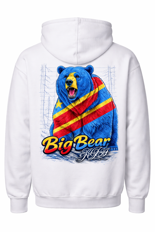 Congo Strong Big Bear/Hooded Sweatshirt